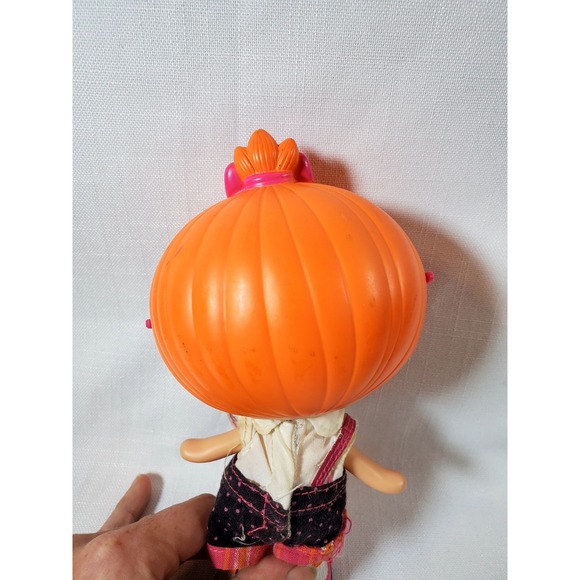 Lalaloopsy Jewel Sparkles Doll 8" Pink Glasses Orange Hair MGA Original Outfit - Picture 7 of 8